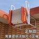 室外手动室内伸缩外梯子壁挂折叠新款 家用加厚梯可折叠挂壁单层梯