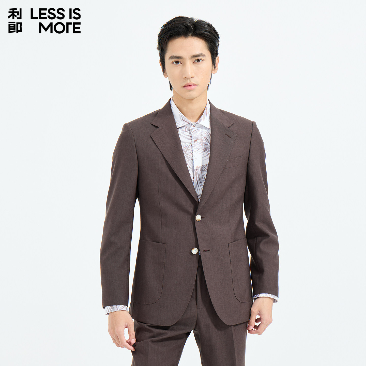 【商场同款】利郎奥莱西服套装2026春季新款两件套时尚修身西装男