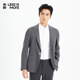 创驳领设计 利郎奥莱单西2026春新款 时尚 休闲西装 外套Q5CDX08