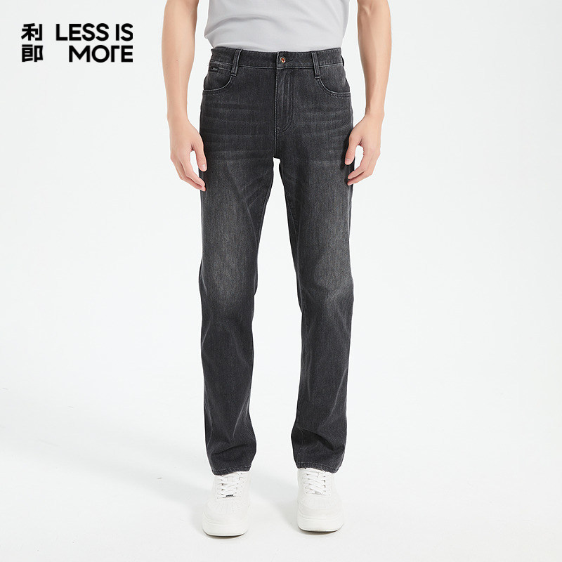 【万向弹面料】利郎奥莱牛仔裤2026春新款弹力休闲百搭通勤长裤男