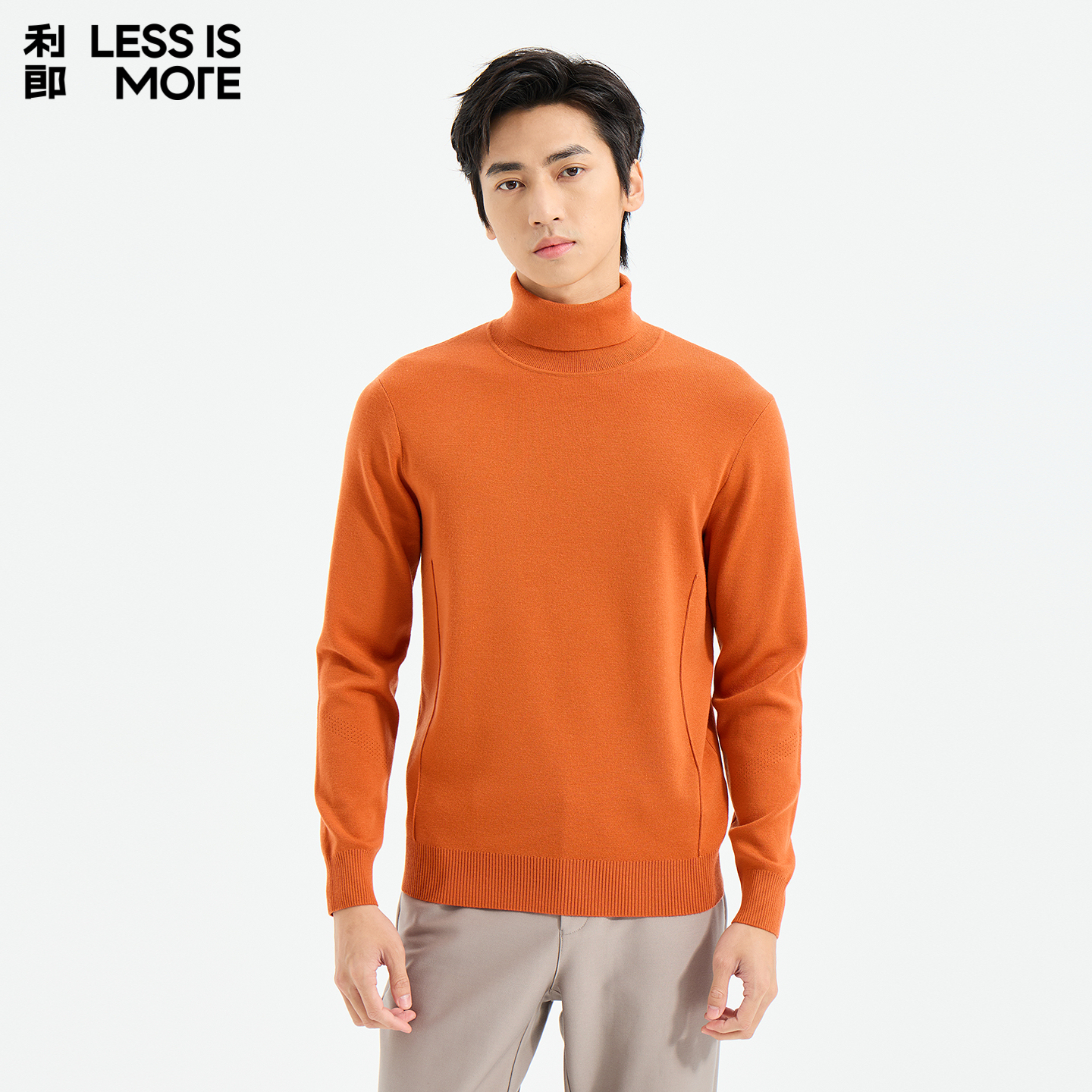 【商场同款】利郎奥莱毛衣2025冬季新款时尚保暖针织毛衫Q5DMS313