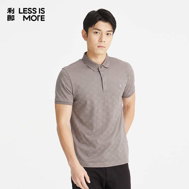 【商场同款】利郎奥莱短袖POLO衫男2025夏季翻领休闲上衣Q4XTX105