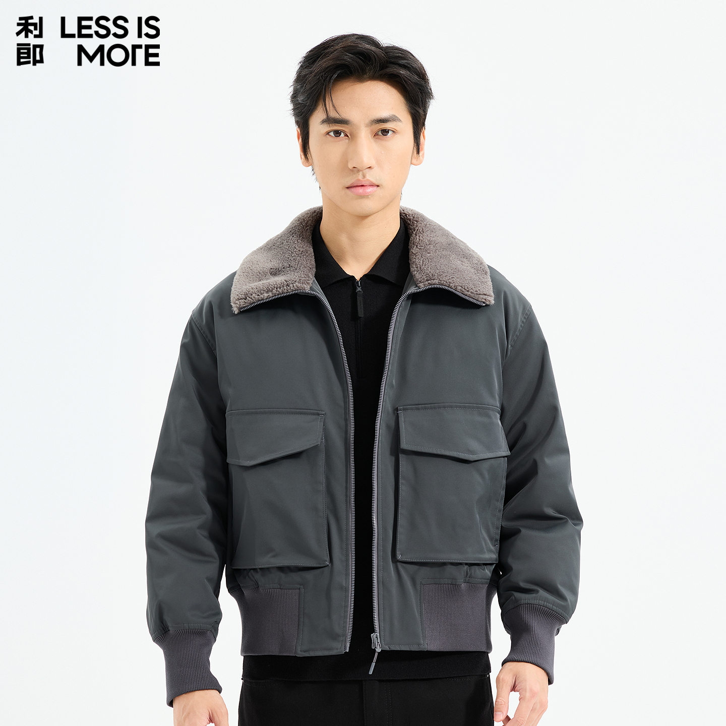 【商场同款】利郎奥莱羽绒服2025冬季新款保暖抗寒外套男Q5DBR006