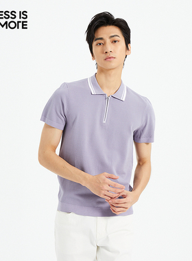 【粘纤混纺】利郎奥莱短袖POLO衫男2025夏季新款休闲短tQ5XTX503