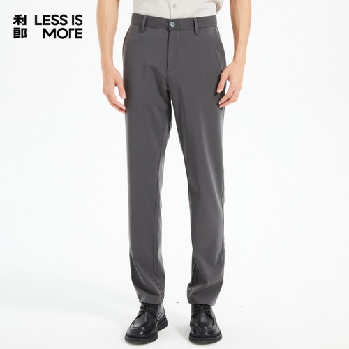 【天丝涤四面弹】利郎奥莱休闲裤2026春新款男士西裤时尚通勤长裤 - 封面