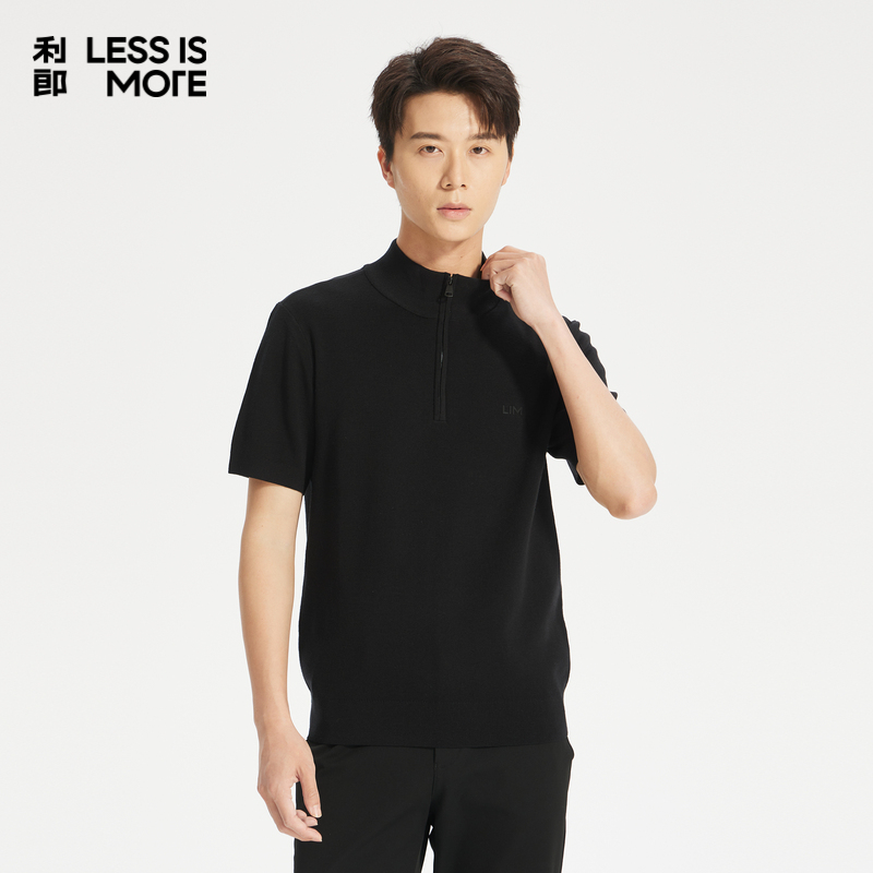 【商场同款】利郎奥莱毛衣2025冬季新款时尚保暖针织毛衫Q4DMS025