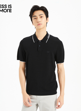 【粘纤混纺】利郎奥莱短袖POLO衫男2025夏季新款休闲短tQ5XTX521