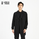 商务休闲弹力风衣外套男 新款 尼龙皱感 利郎奥莱风衣2026春季