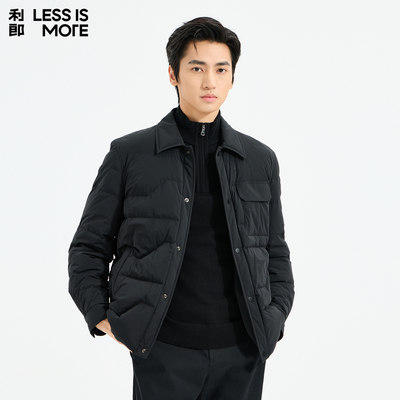 【青年通勤】利郎奥莱羽绒服2025冬季新款时尚休闲保暖抗寒外套男