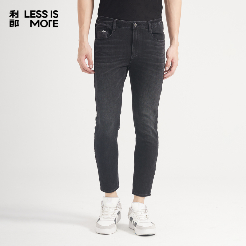 【商场同款】利郎青年商务牛仔裤男2025夏季透气通勤裤子Q4XNZ108