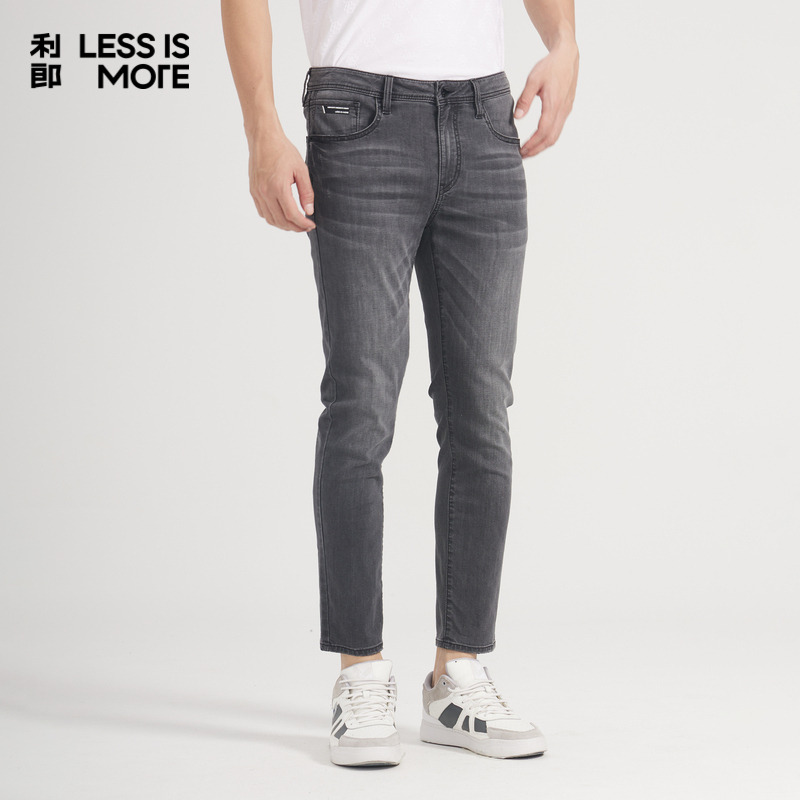 【商场同款】利郎青年商务牛仔裤男2025夏季透气通勤裤子Q4XNZ109