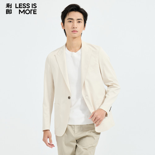 【商场同款】利郎奥莱空调服2026年夏季新款时尚轻薄单西外套男士