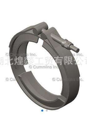 供应康明斯QSK60柴油发动机总成发动机排气管卡子卡箍3089765