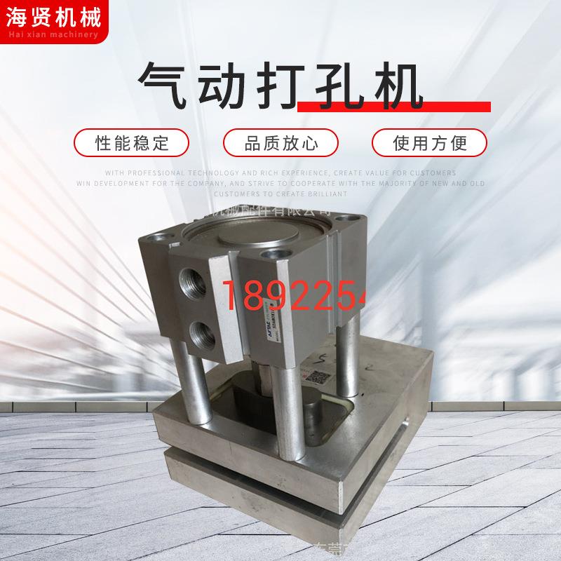 厂家供应塑料袋手提孔打孔机 气动打孔机 常用标准直线型20*75