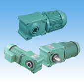 卧式 19L10L1 直交轴硬齿面圆柱齿轮减速机 HMTA010 库存马达