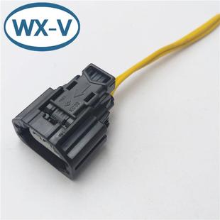 7625 282105 线束AMP汽车防水连接器3P 线长15cm 带线插件 6189