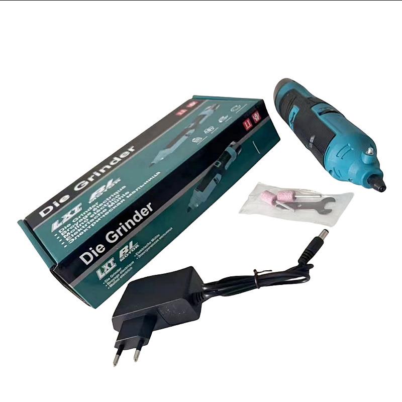 12V多功能无线迷你电磨机 充电式手持石材雕刻打磨抛光机器