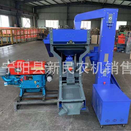 大米碾米机水稻脱皮机商用稻谷谷子脱皮机配套提升机省时省力