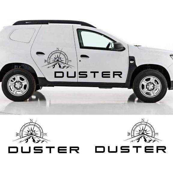 适用于雷诺达契亚daciaduster车身贴纸个性车贴侧裙贴A1275