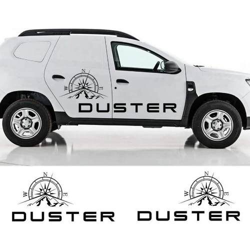 适用于雷诺达契亚daciaduster车身贴纸个性车贴侧裙贴A1275