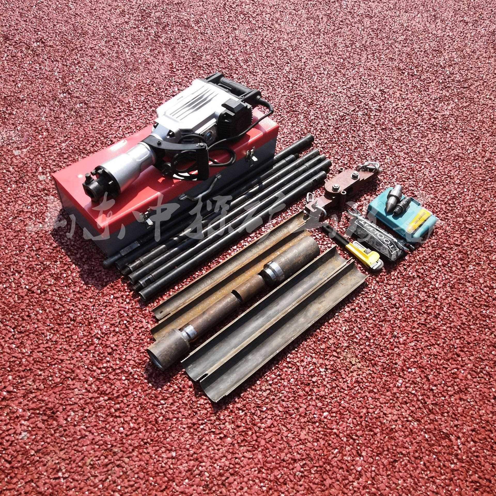 15米轻便型取土钻机电动款便捷式取样取芯钻井机浅层土壤取样机