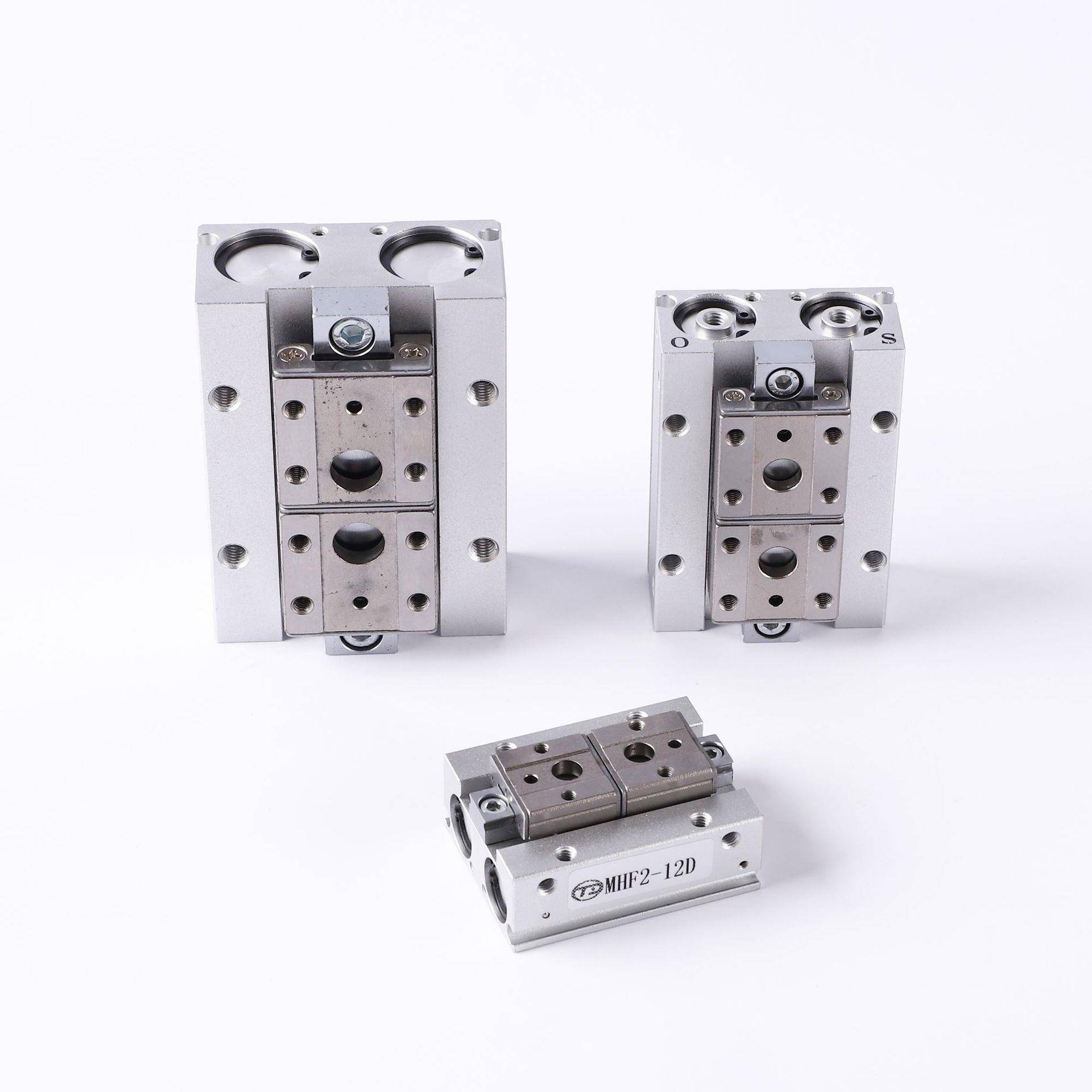 MHF2-8D气动手指气缸平行滑台12D/16D/20D/D1/D2/D1R/D2R薄型气爪