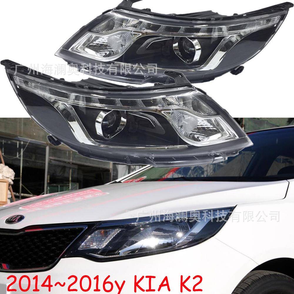 适用于起亚锐欧K2大灯总成前照灯雾灯日行灯2014~2015款
