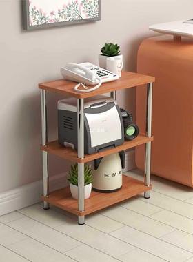 打印机置物架落地多层夹缝架子桌面储物架收纳架货架小型窄小