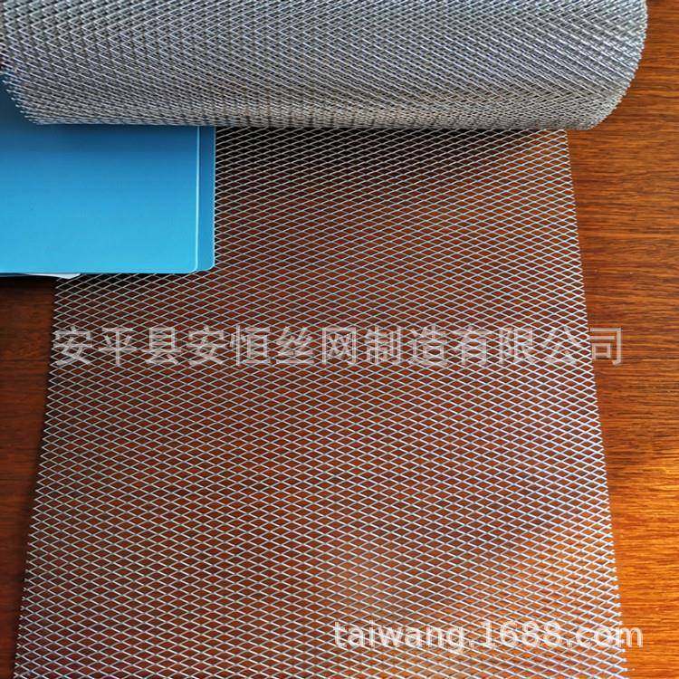 316斜拉不锈钢网0.8mm厚不锈钢板网孔径4x8mm滤芯不锈钢拉伸网