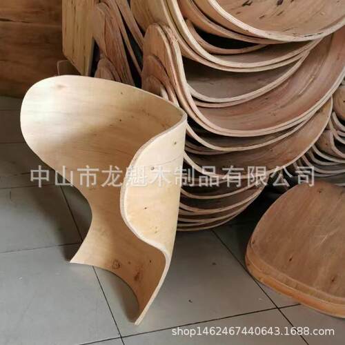 床板条桌椅沙发制造弯曲木胶合板加工柜身弯板加工90度直角沙发板