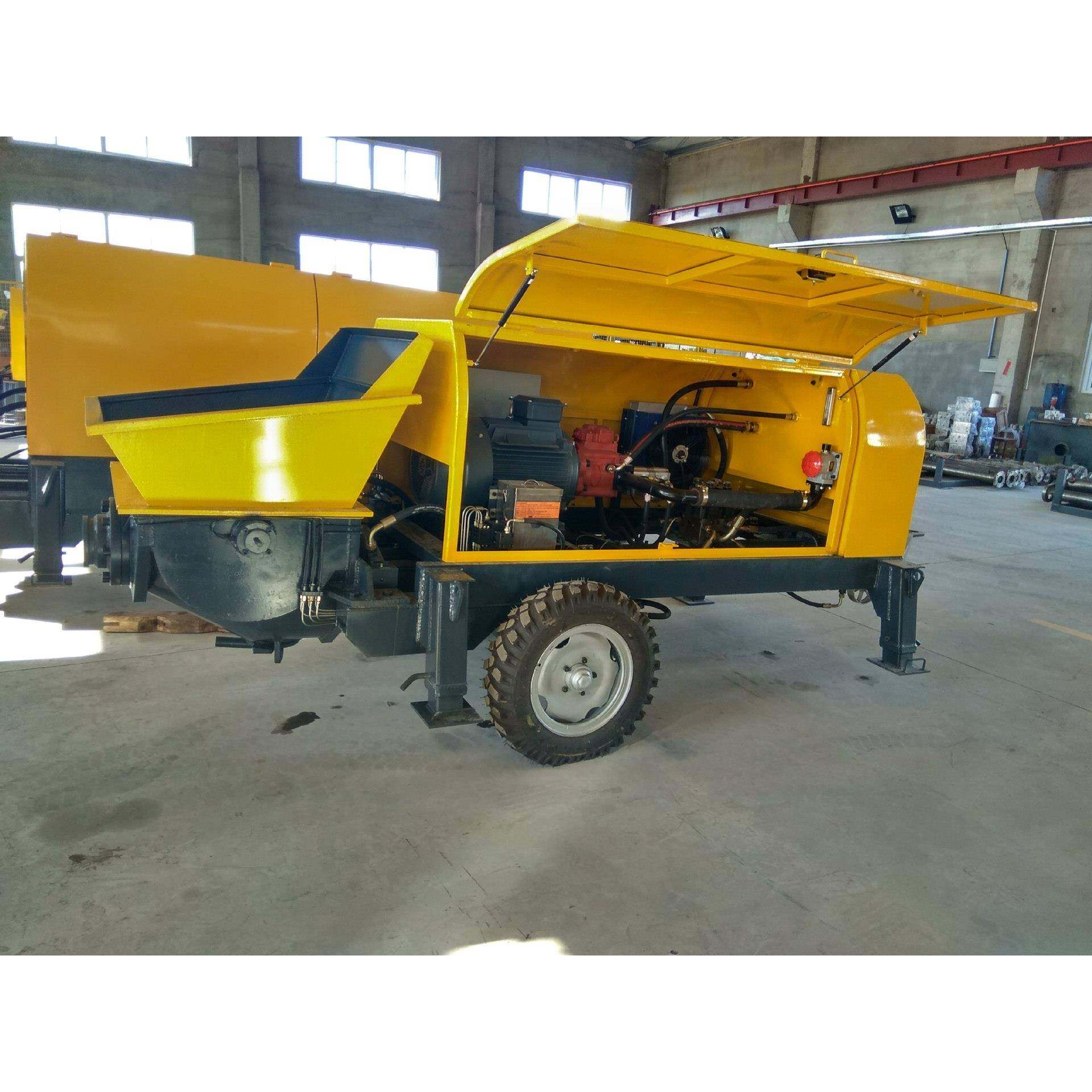 混凝土拖泵细石混凝土泵混凝土输送泵管卡胶圈地泵管道配件