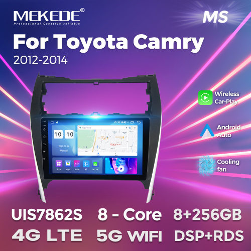 适用于海外版Camry12-17款丰田凯美瑞安卓车载中控导航仪carplay