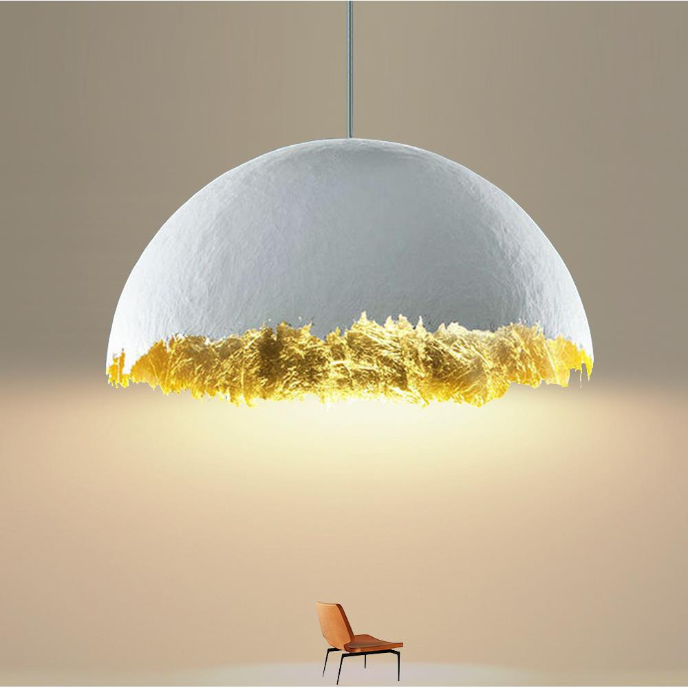 简约金箔吊灯意大利北欧室内个性创意艺术客厅餐厅卧室LED网红灯