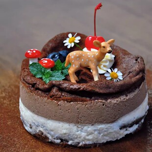 泡芙蛋糕酸奶巧克力草莓酱流心生日蛋糕波兰蛋糕北京蛋糕同城配送