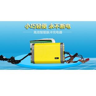 优信智能汽车电瓶充电器摩托车电瓶蓄电池12V3A6A充电器 包邮