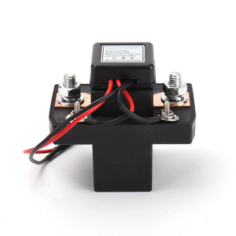 700A12V24V汽车电瓶防漏电跑电继电器电源保护车用遥控断电开关