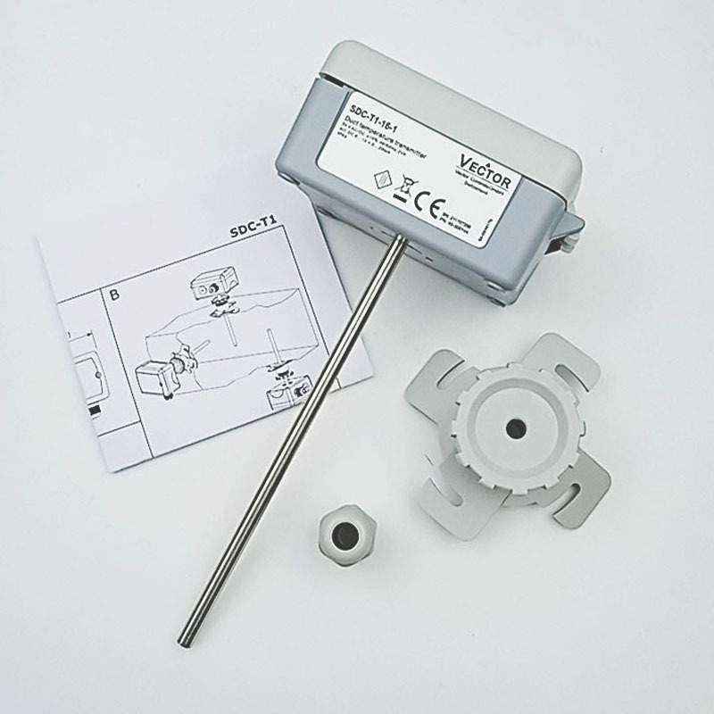 伟拓Vector风管型SDC系列-T1-16 SDC-H1T1-16温湿度变送器/传感器