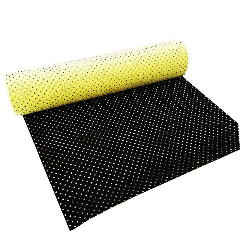 防静电黑色带孔铁氟龙胶带PTFE特氟龙孔电池加热板保护胶带