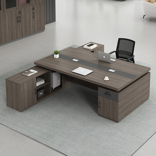 办公室桌椅组合简约现代双人位台式 财务电脑桌子老板经理桌面对面