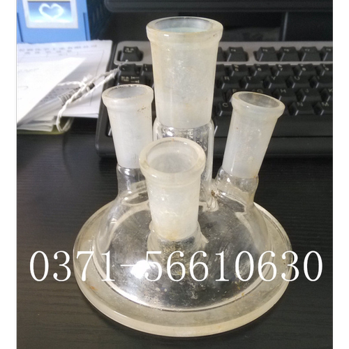 玻璃开口式反应瓶盖子反应釜玻璃配件直径115 150