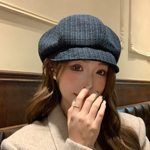35格帽饰三五韩系复古百