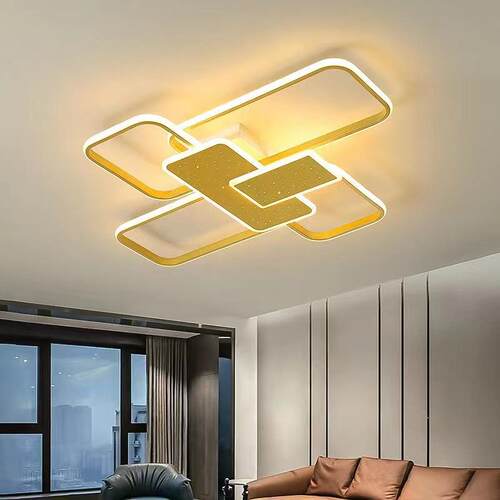 2022年新款主卧室灯温馨创意LED吸顶灯现代简约异形房间灯具