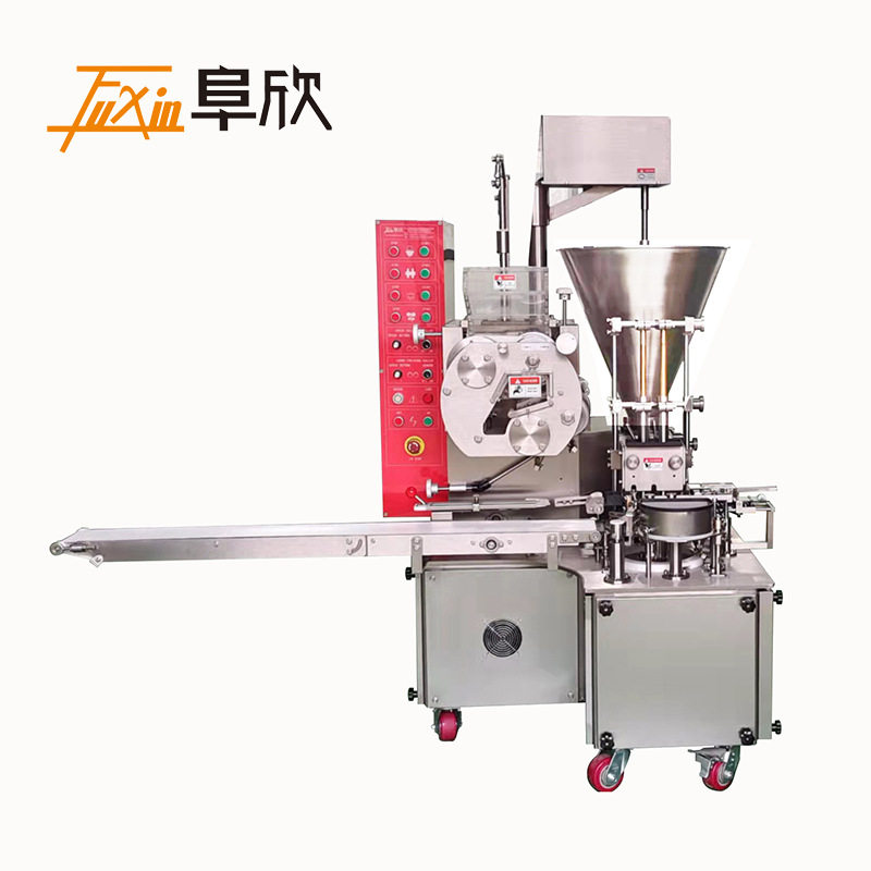 全自动双联干蒸烧卖机