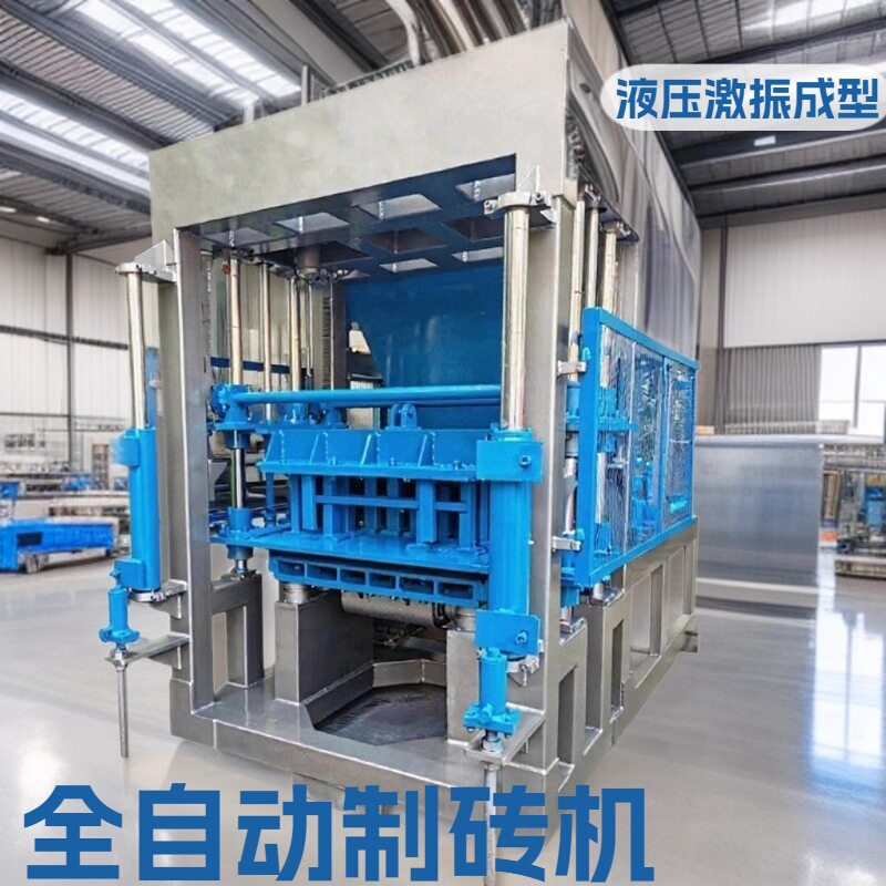 华源QT4-15全自动免烧砖机