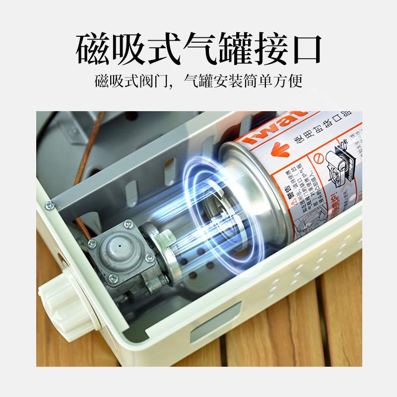 LTHW旅腾炽焰卡式炉户外可携式炉具露营野外气炉火锅炉子卡磁炉