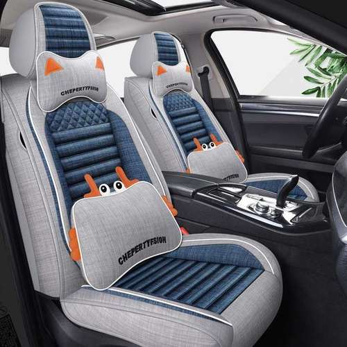 2021款glc260l坐垫glk300四季GLB200全包180专用21座套亚麻布