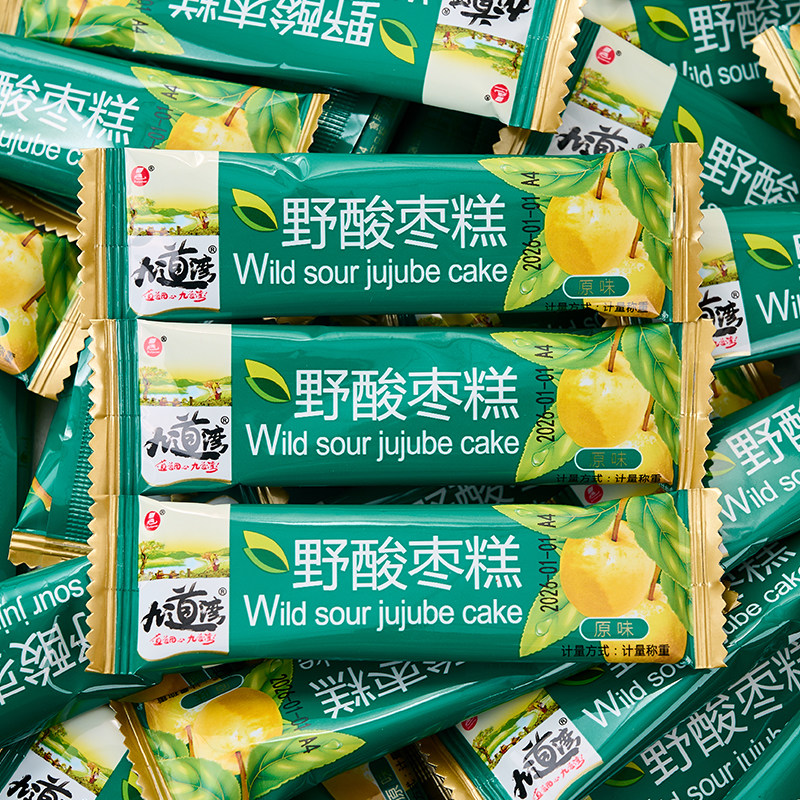 -九道湾酸枣糕酸枣条软糯糕点小吃孕妇儿童解馋健康休闲零食品