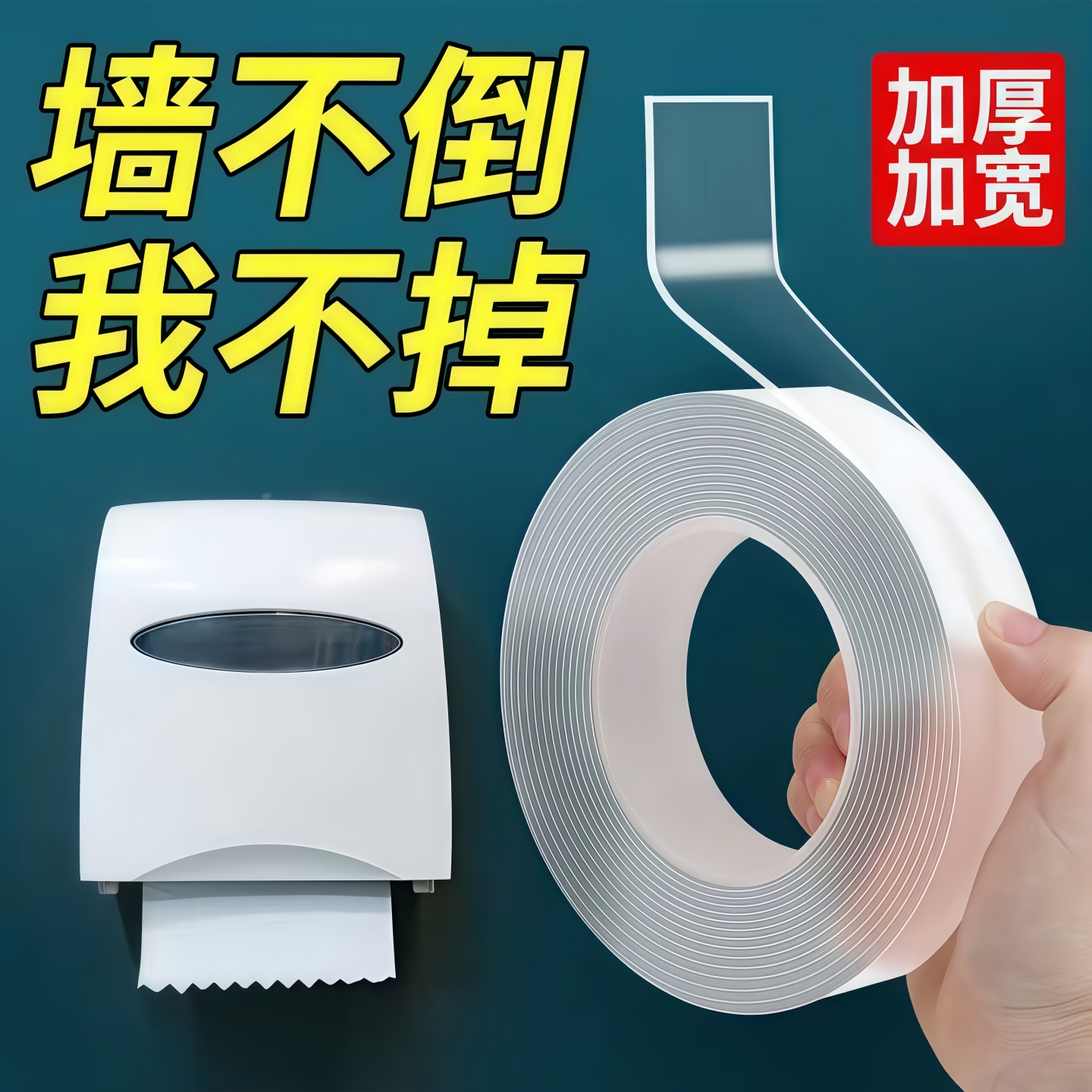 全能纳米双面胶带无痕透明双面胶