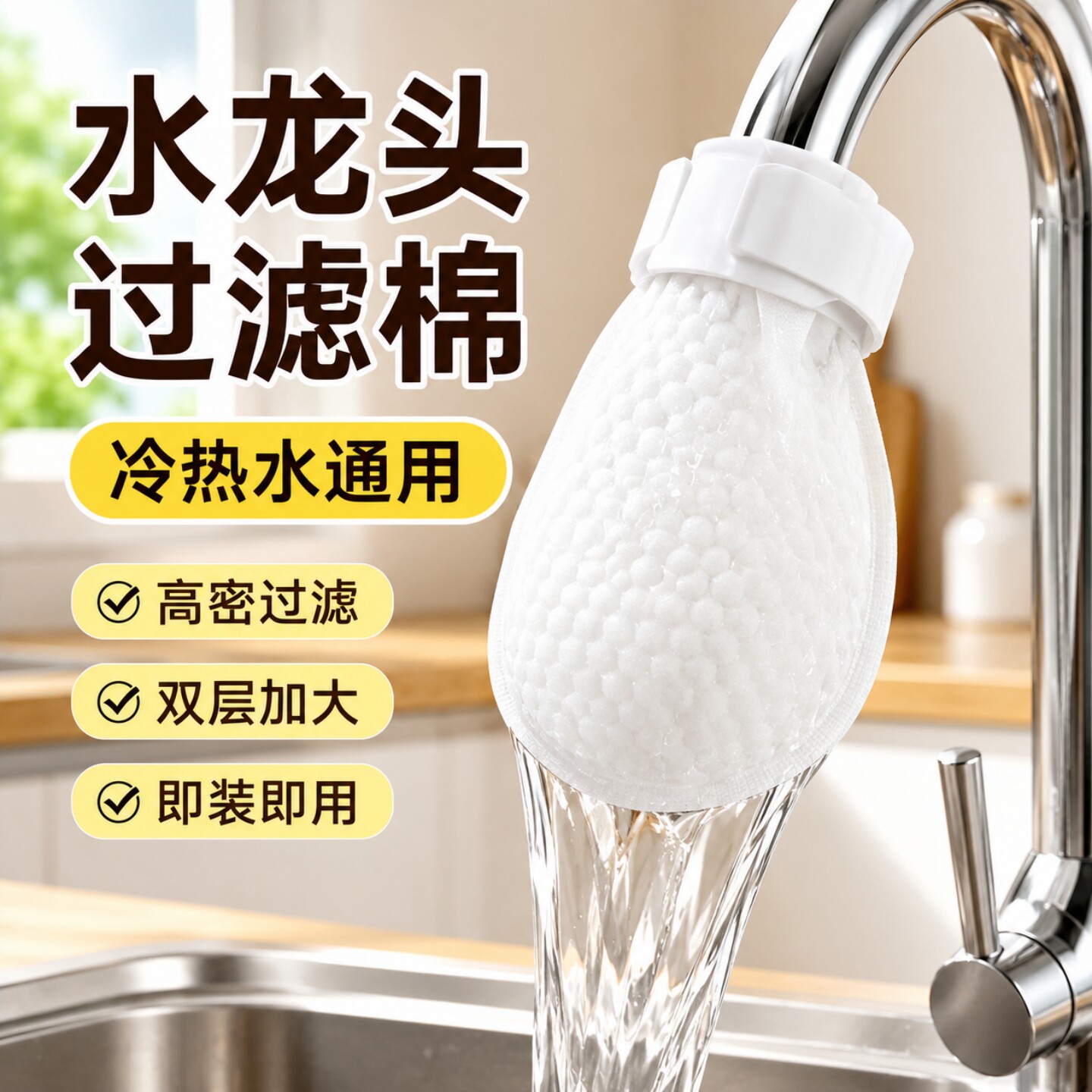 水龙头过滤袋过滤器家用