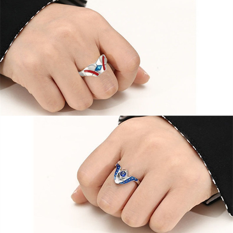 奥特戒指可调节指环女男孩时尚动曼饰品玩具大朋友童心礼物非主流